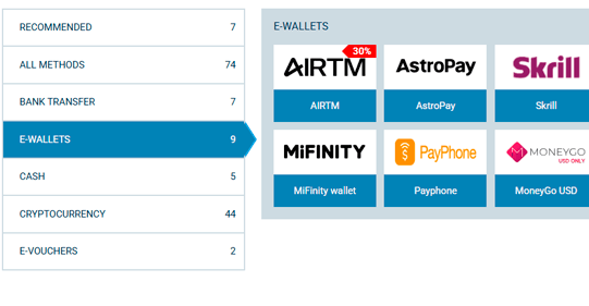Make your first deposit