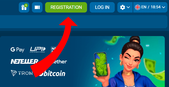 1xBet Registartion