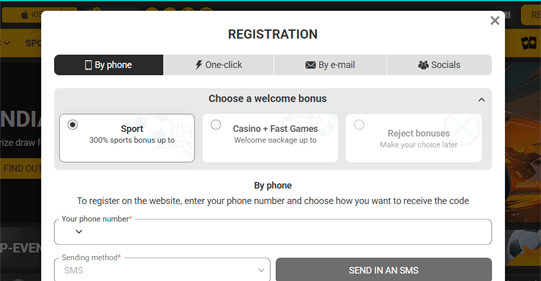 Melbet Registration